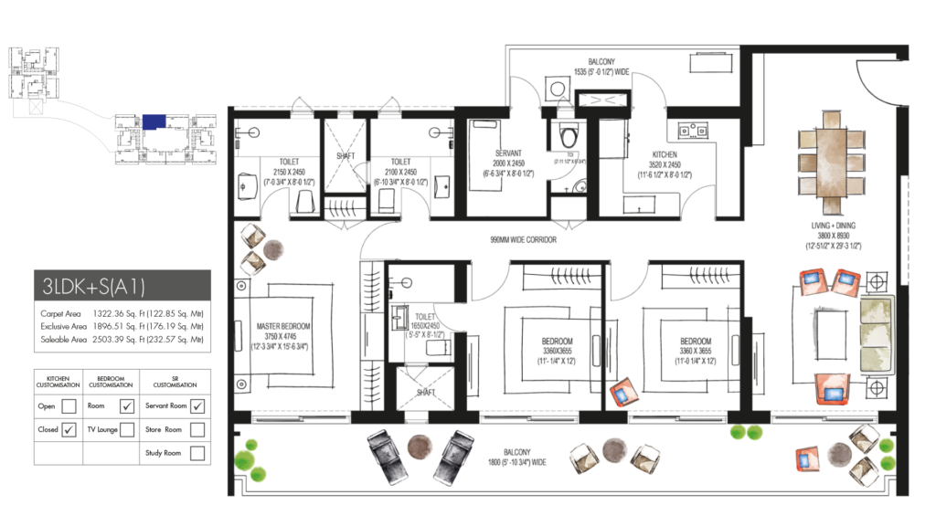 Krisumi Floor Plan