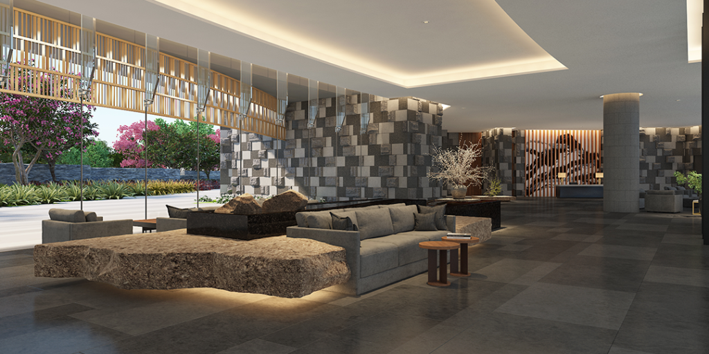 Krisumi Waterfall Residences Club House Lobby