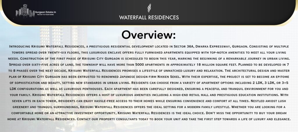 Krisumi Waterfall Residences