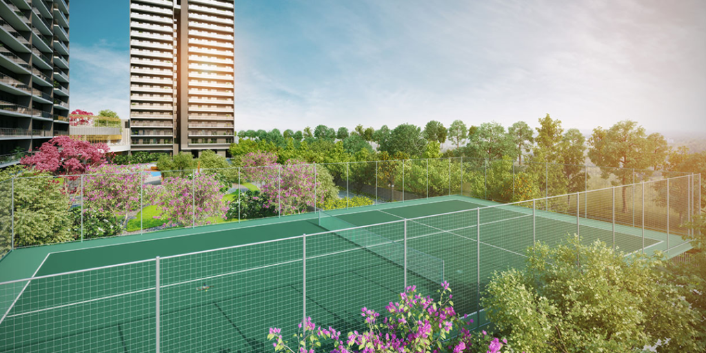 Krisumi Waterfall Residences Club House Tennis Court