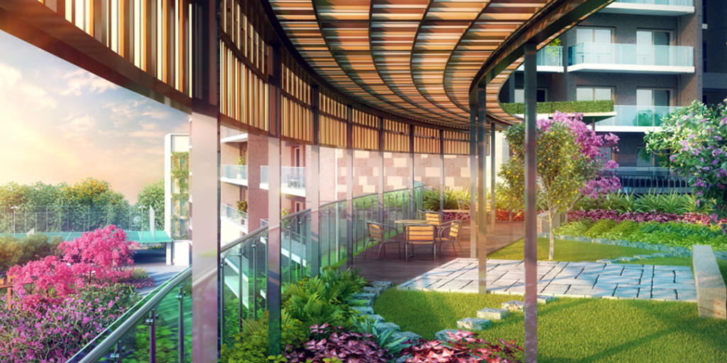 Krisumi Waterfall Residences Terrace Garden